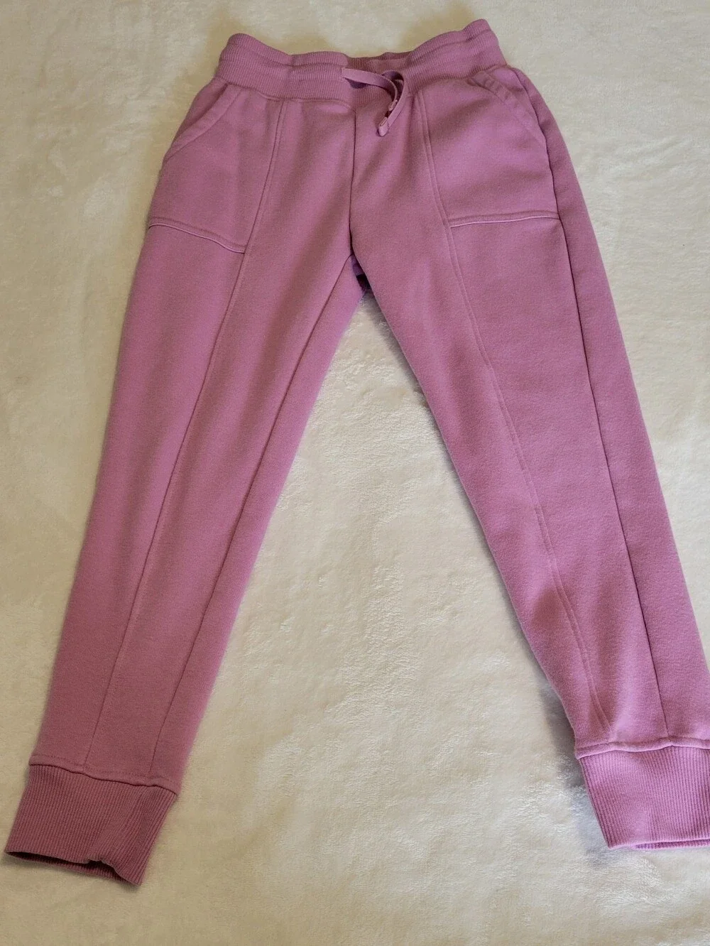 Girls Lilac Two-Piece Sweatshirt & Jogger Set